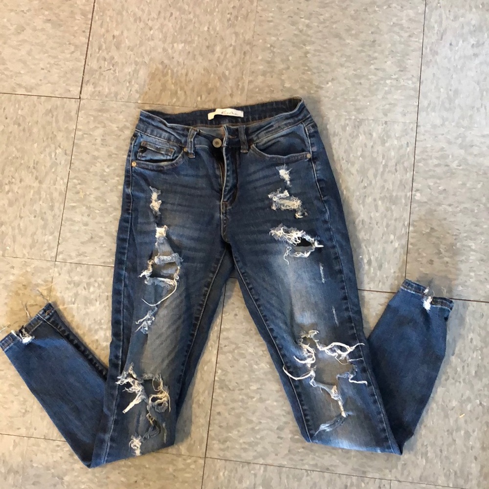 KanCan holy jeans! Super cute! Just don’t wear anymore